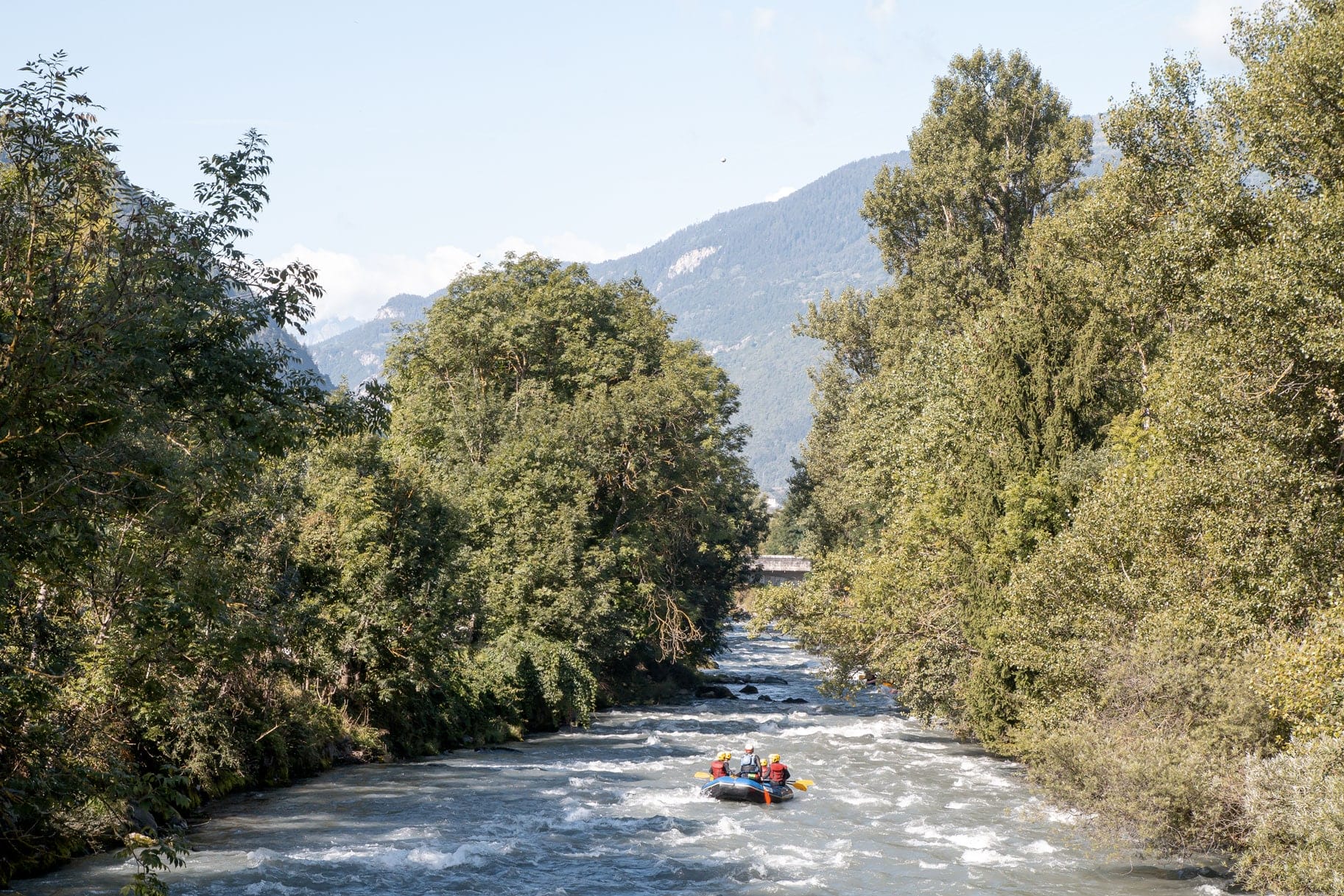 Rafting sur l'Isère en Haute Tarentaise