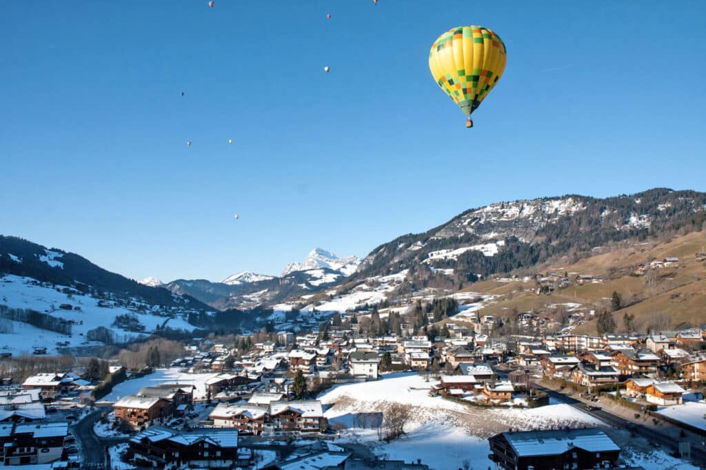 Vol en montgolfière