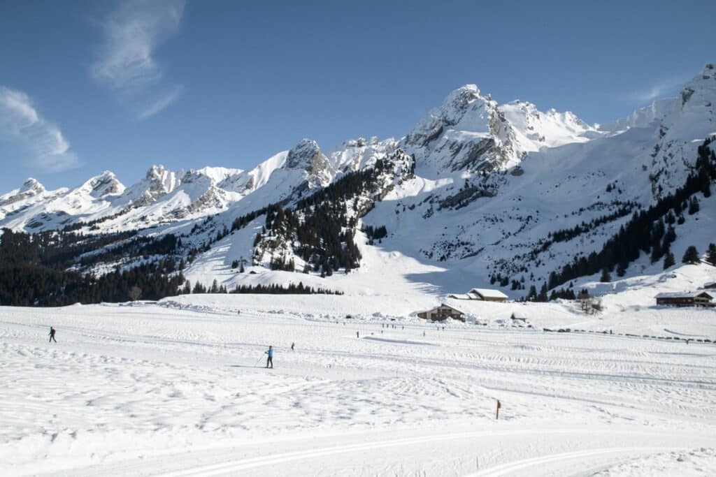Le domaine d'altitude des Confins, idéal en ski de fond