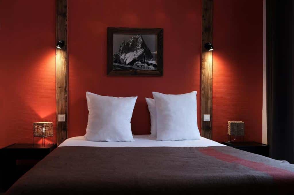 Chambre de l'hôtel Grande Lanière aux Gets