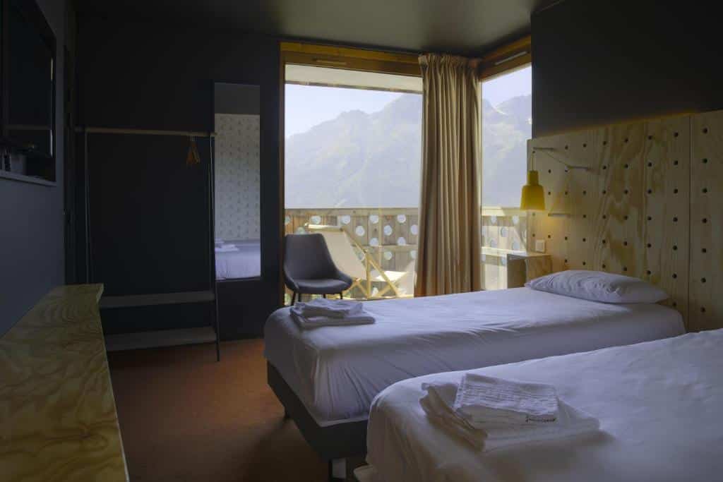 Chambre contemporaine du Timberlodge, Oz