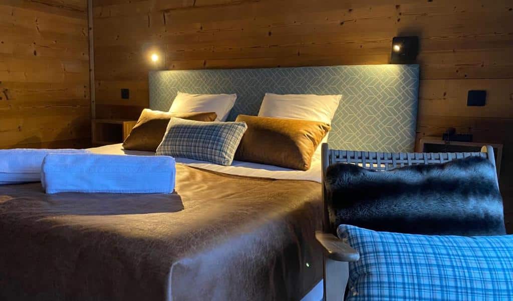 Chambre de l'hôtel L'Edelweiss à Pralognan-la-Vanoise