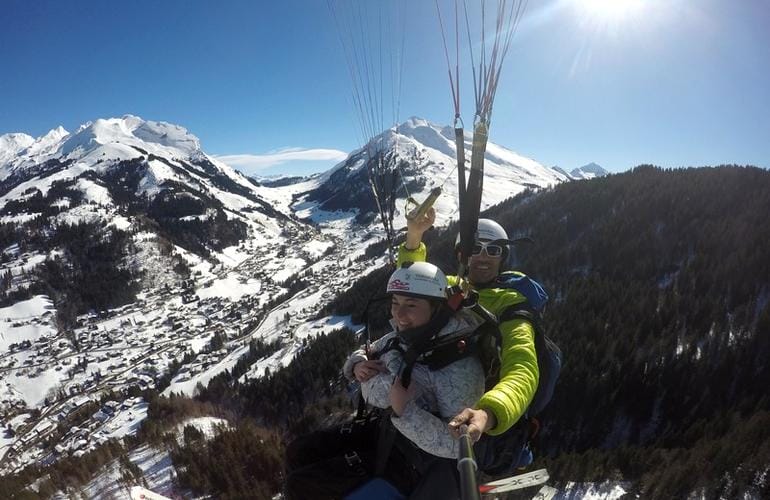Parapente ski Manawa