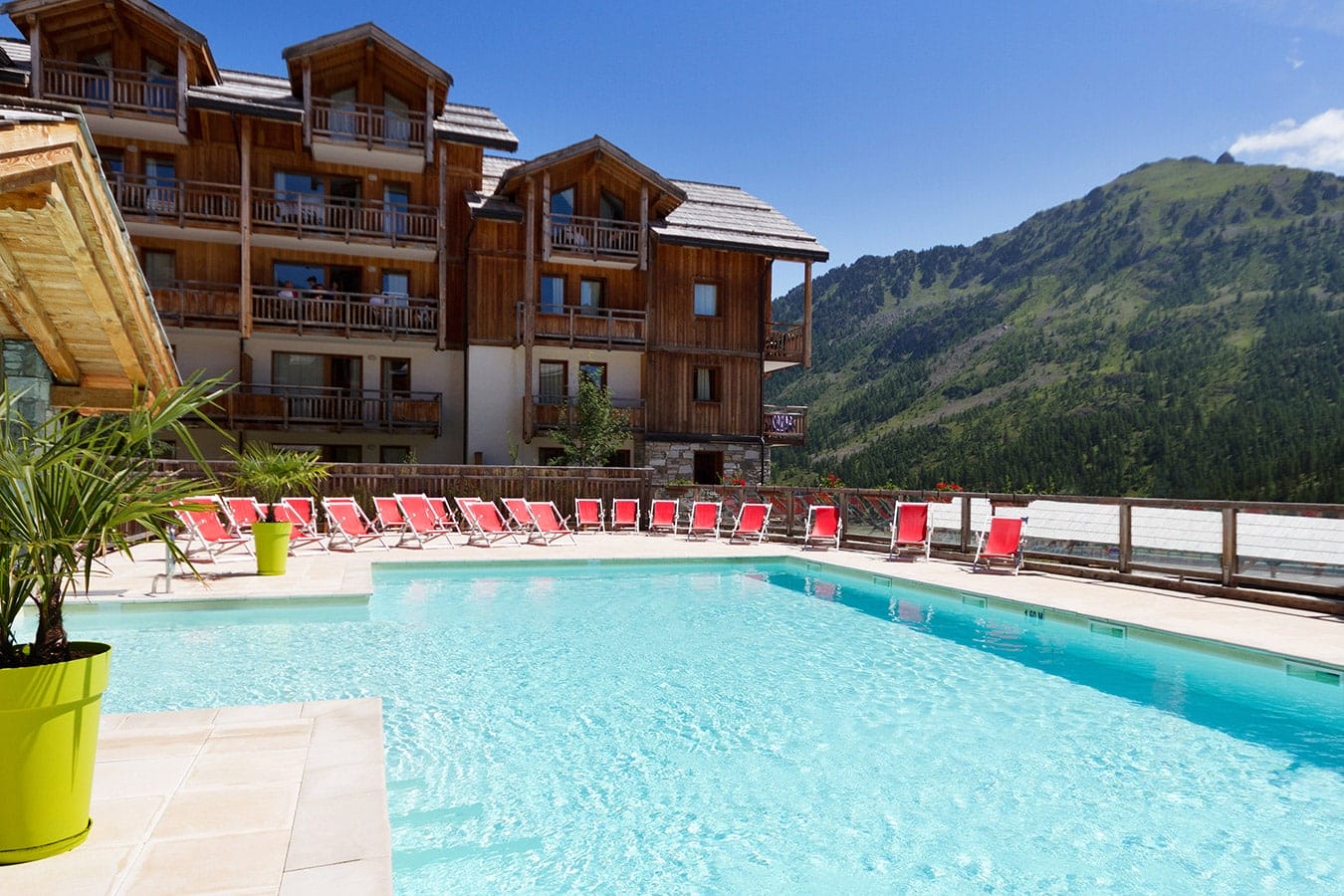 Piscine à Montgenèvre