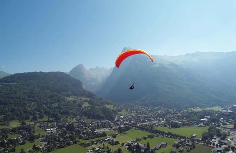 Parapente à Samoëns