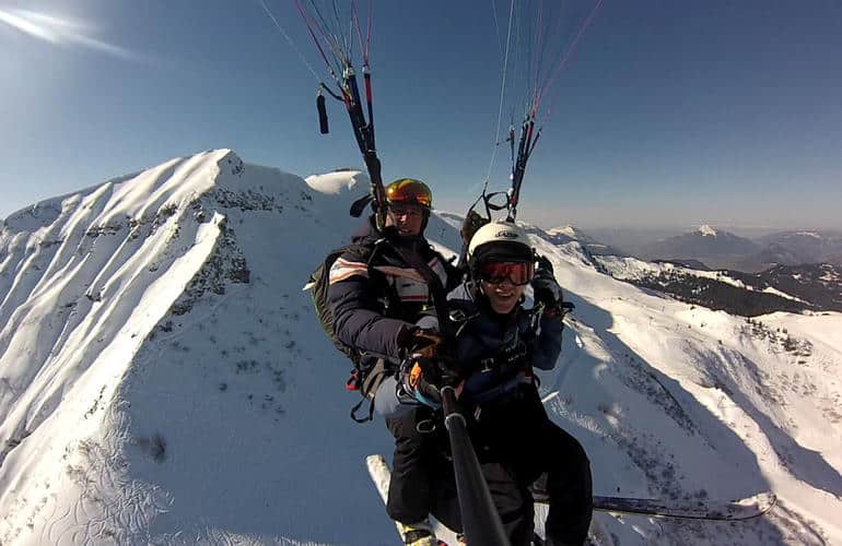 Parapente à Val Thorens