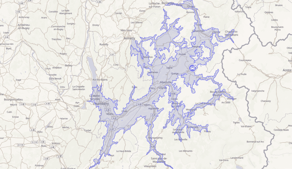 territoire à 1h de Hauteluce