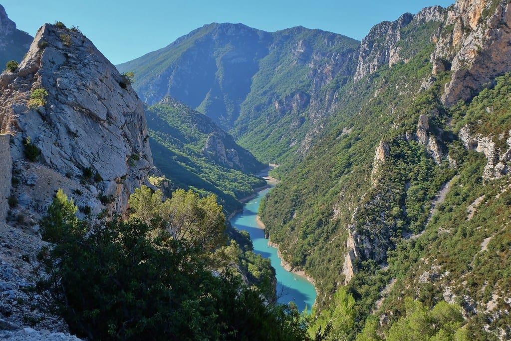 "Gorges du Verdon, Haute Provence" by thierry llansades is marked with CC BY-NC-ND 2.0.