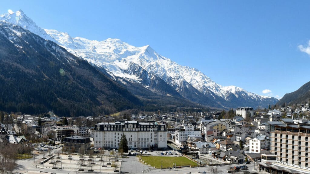 Paysages de Chamonix fin avril