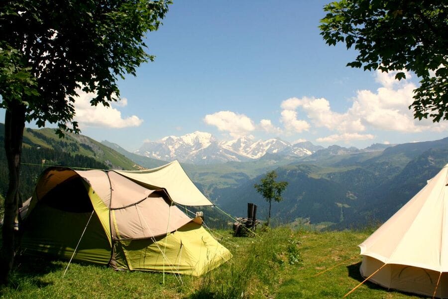 L'alpage du Joret, camping nature dans les Alpes