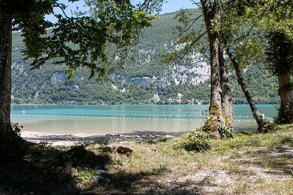Plan d'eau surveillé de la plage du Bon Vent, Aiguebelette