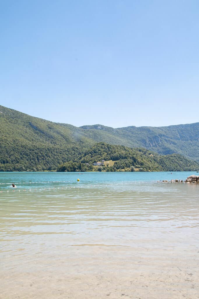 Plan d'eau surveillé de la plage du Bon Vent, Aiguebelette