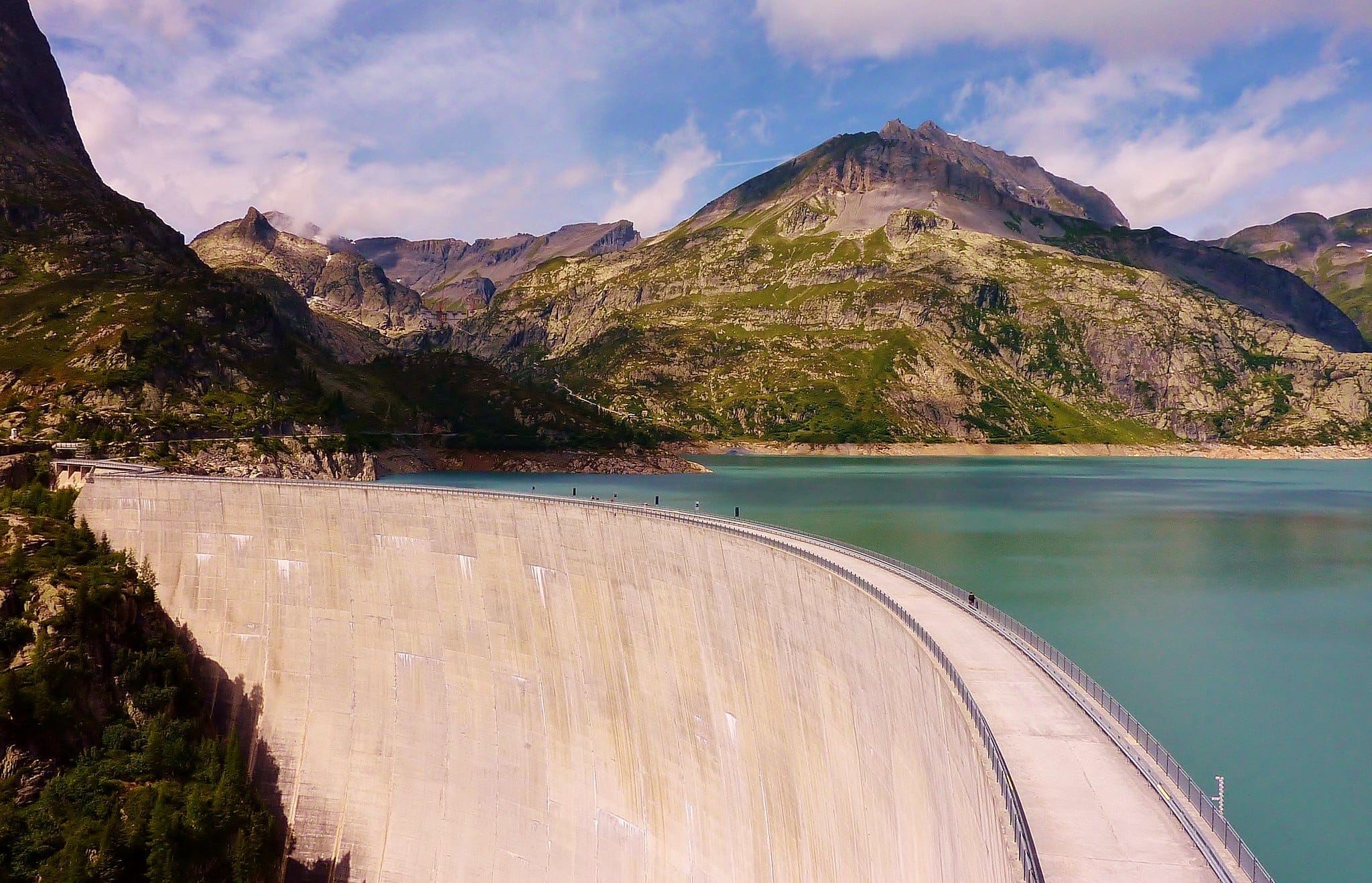Barrage d'Emosson, en Suisse, proche de Chamonix