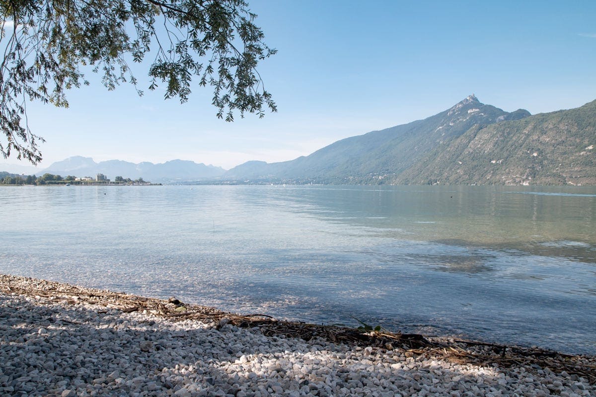 Le lac du Bourget, plus grand lac de France et de Savoie