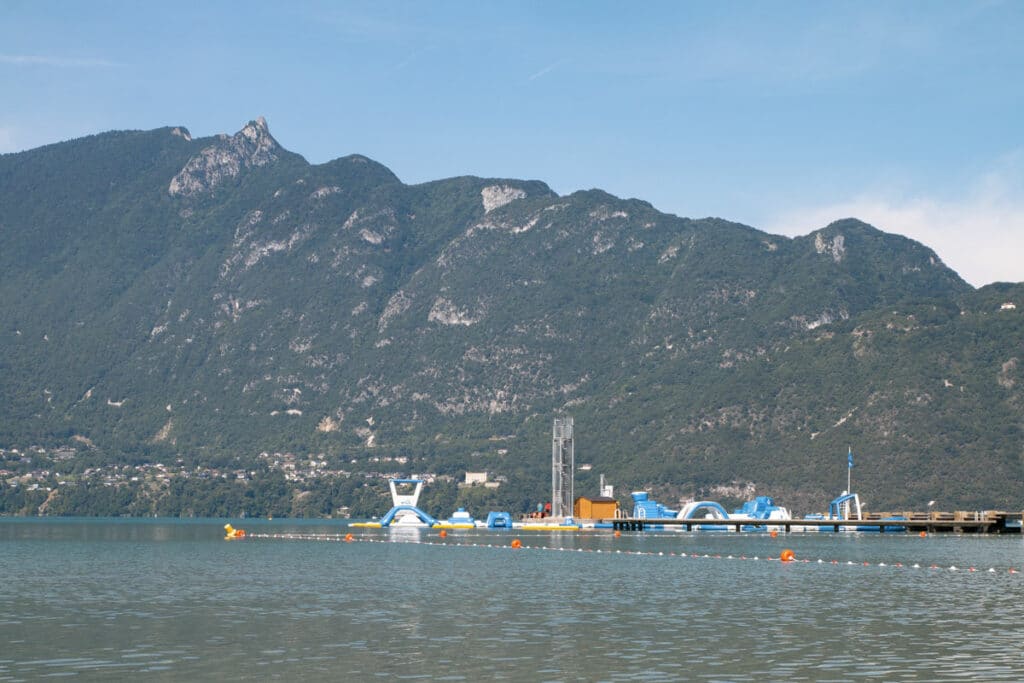 Plage d'Aix à Aix-les-Bains