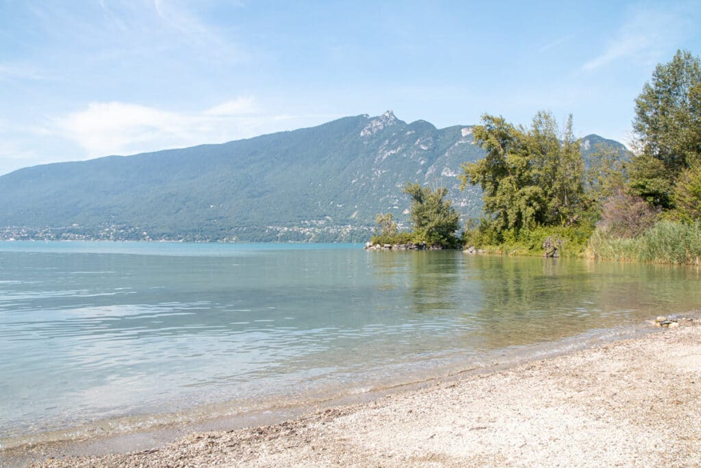 Plage d'Aix à Aix-les-Bains