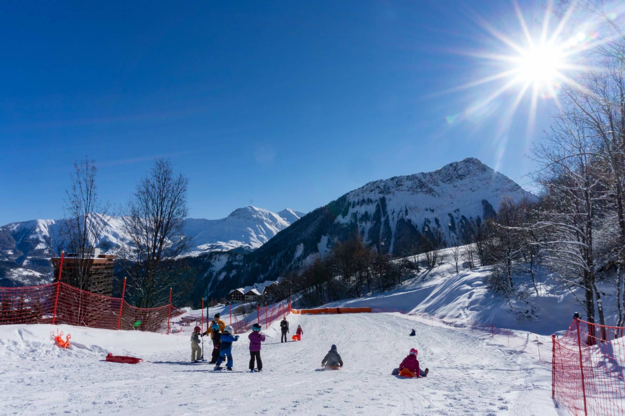 Piste de luge du Corbier