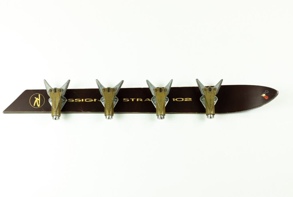 patère en skis