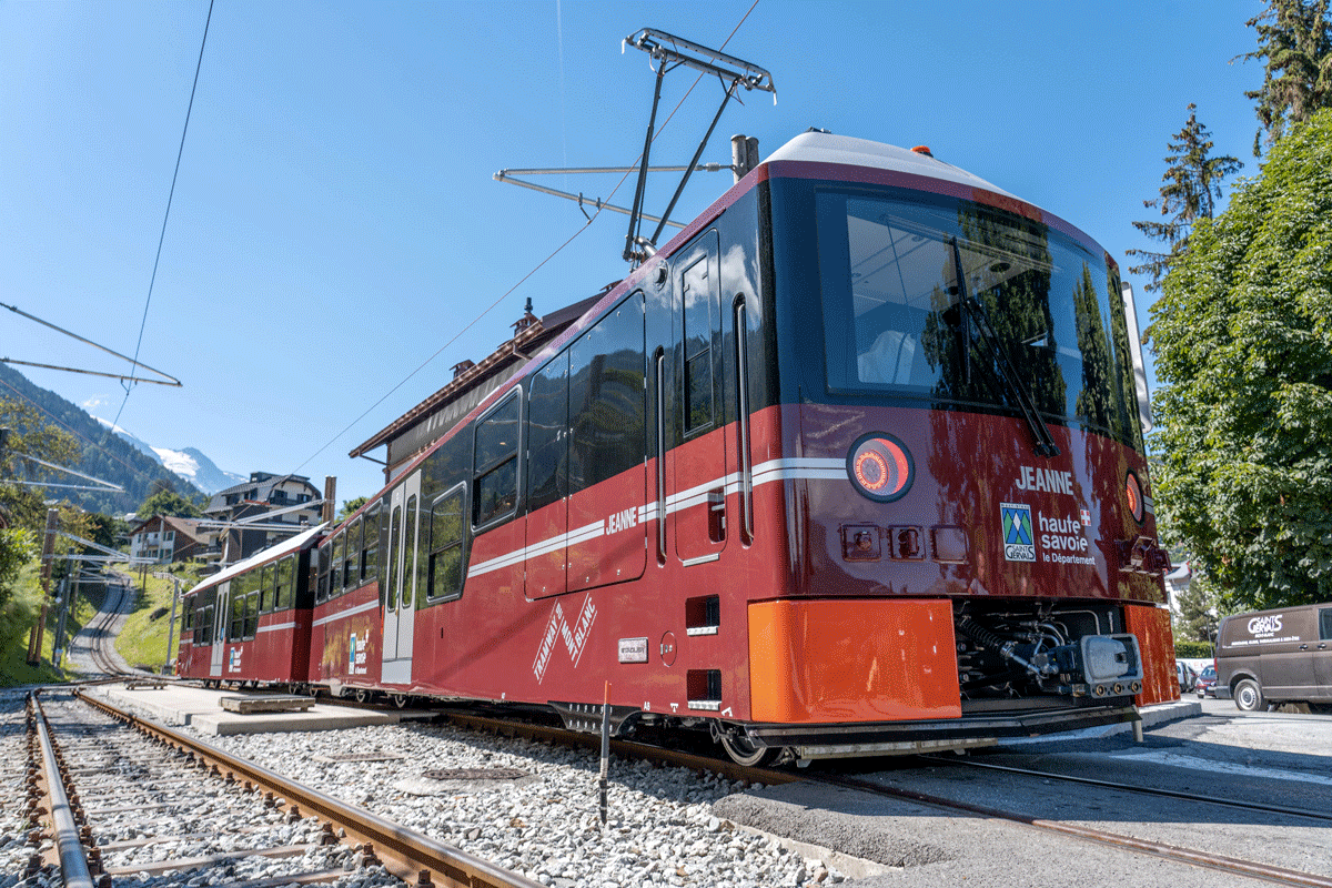 Les motrices de Saint-Gervais feront leur premier été en altitude cet été 2023