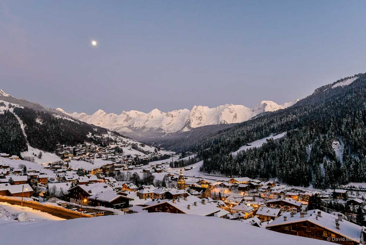Vue sur le Grand-Bornand 