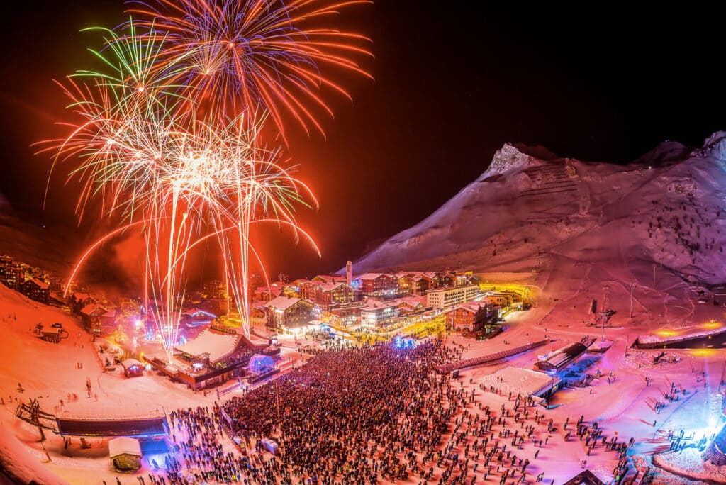 Le Nouvel An à Tignes est toujours un évènement à part © Andy Parant