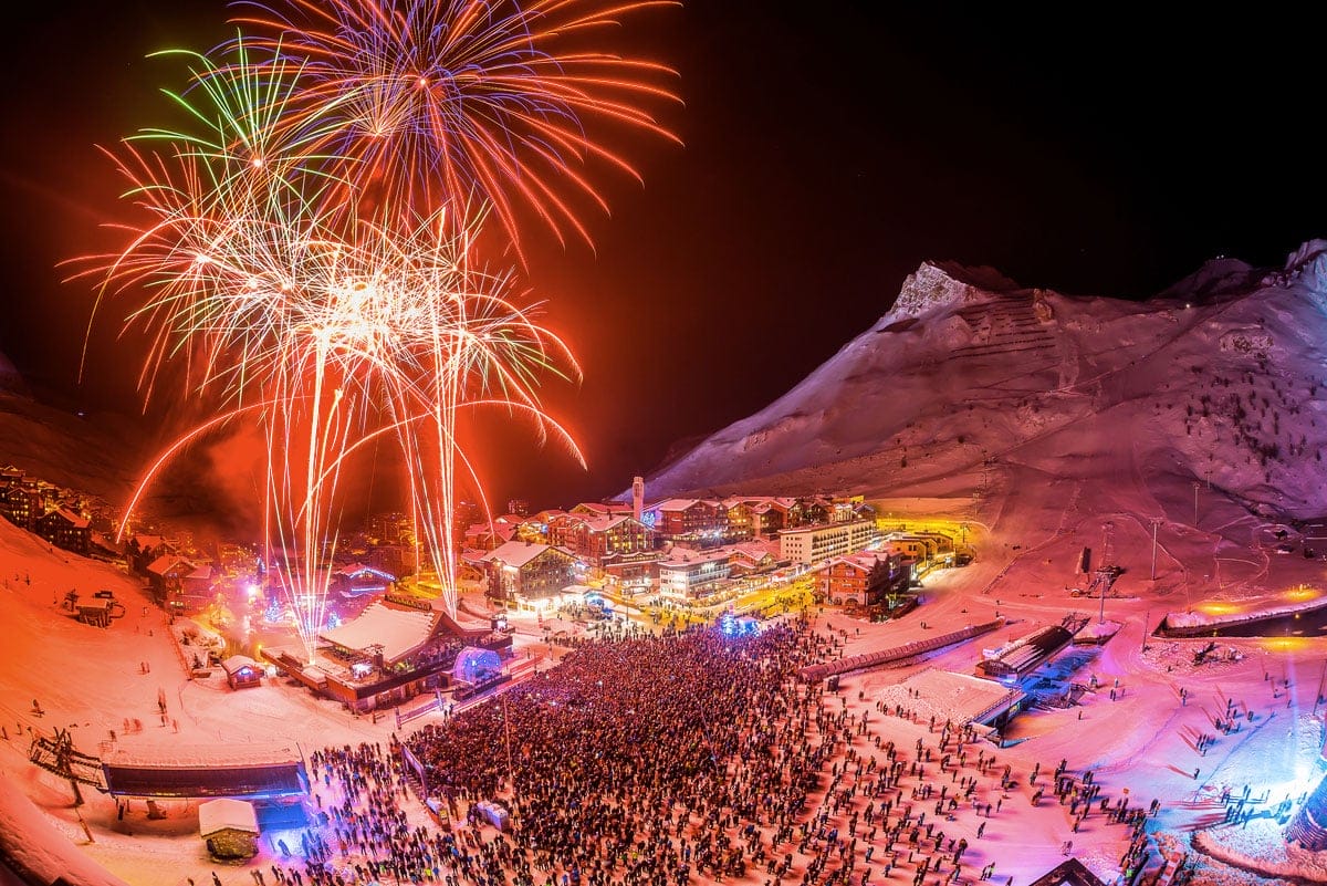 Le Nouvel An à Tignes est toujours un évènement à part © Andy Parant