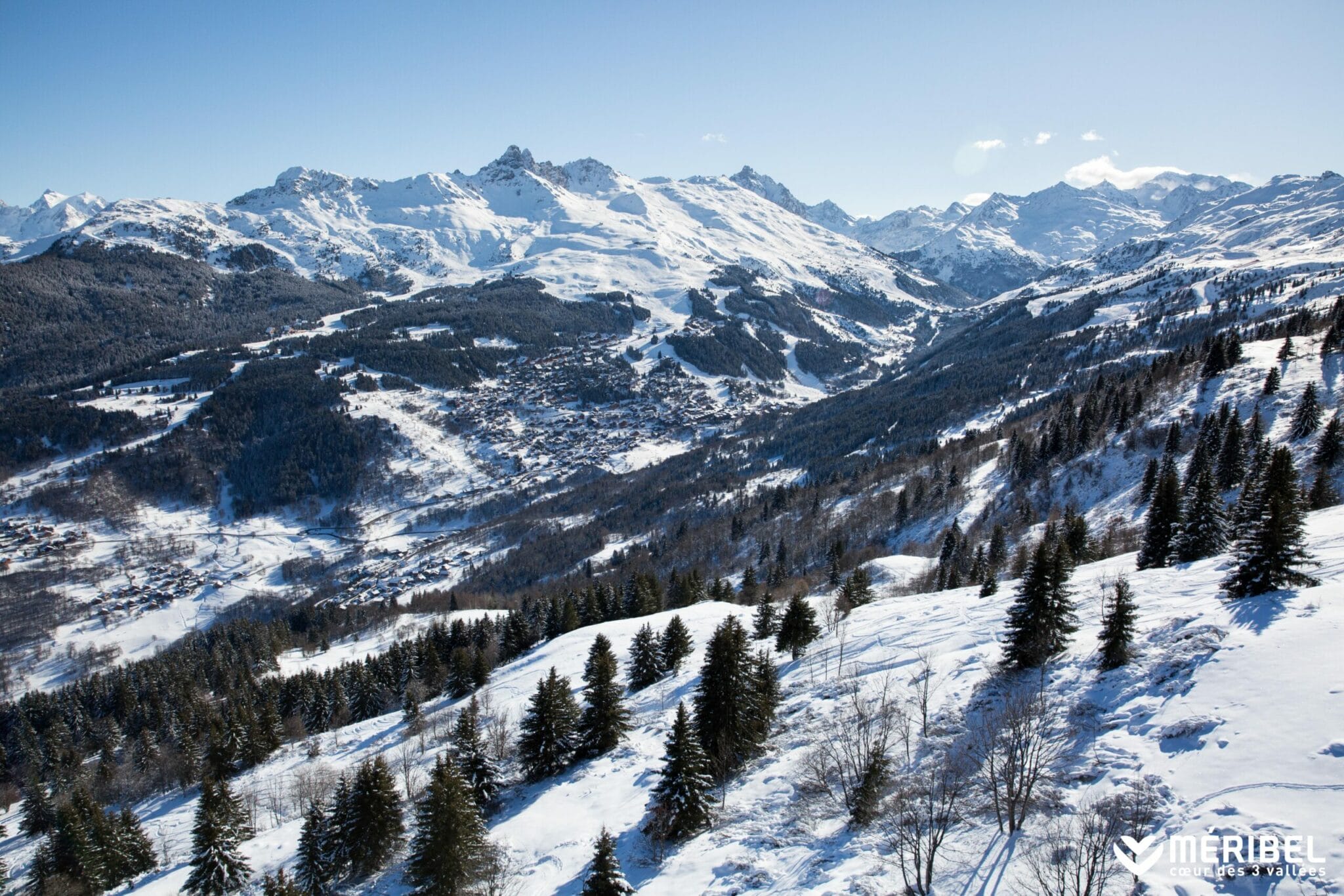 Vallée de Méribel par Sylvain Aymoz - OT Méribel