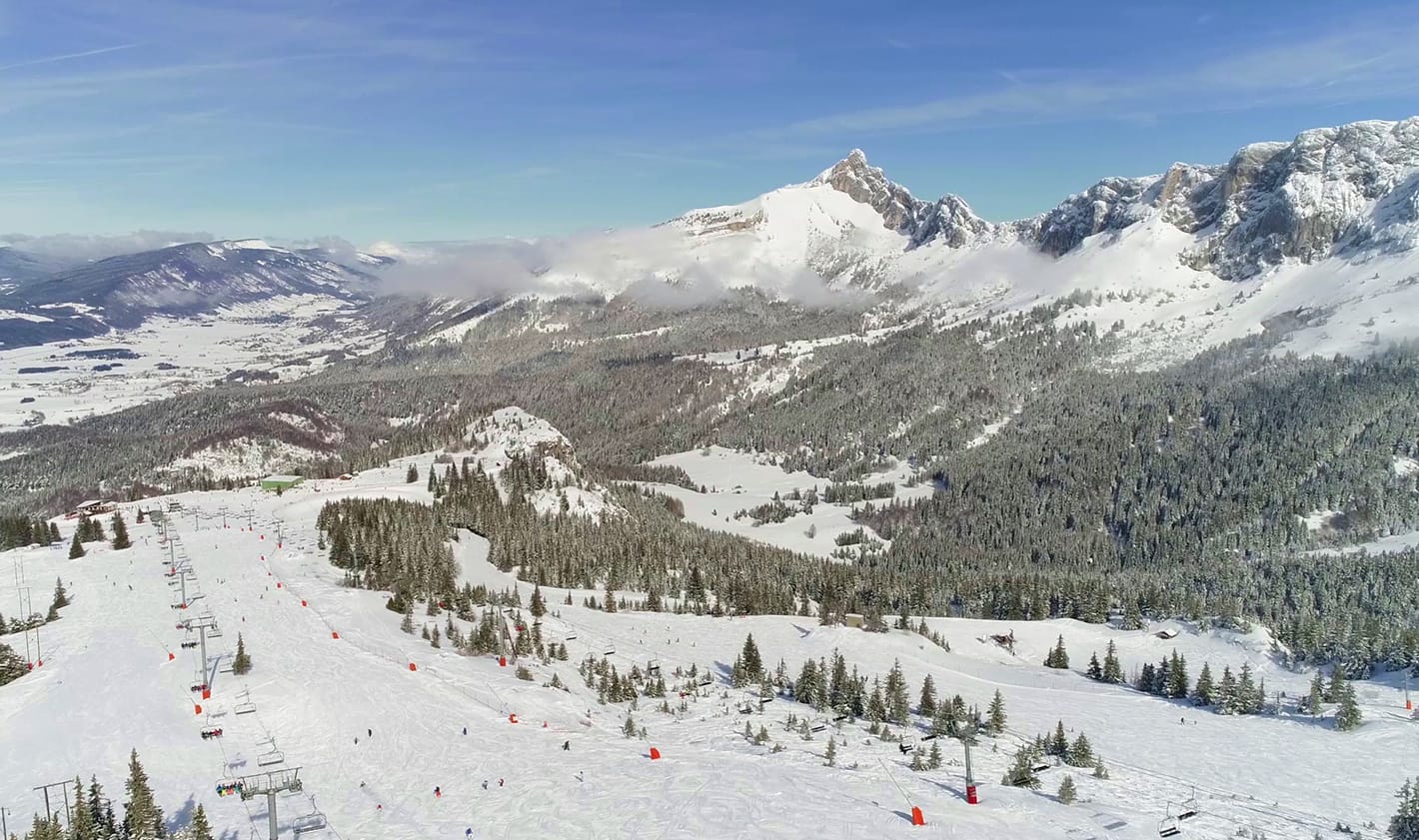 Villard de Lans est la station des ALpes du Nord la plus proche de Toulon
