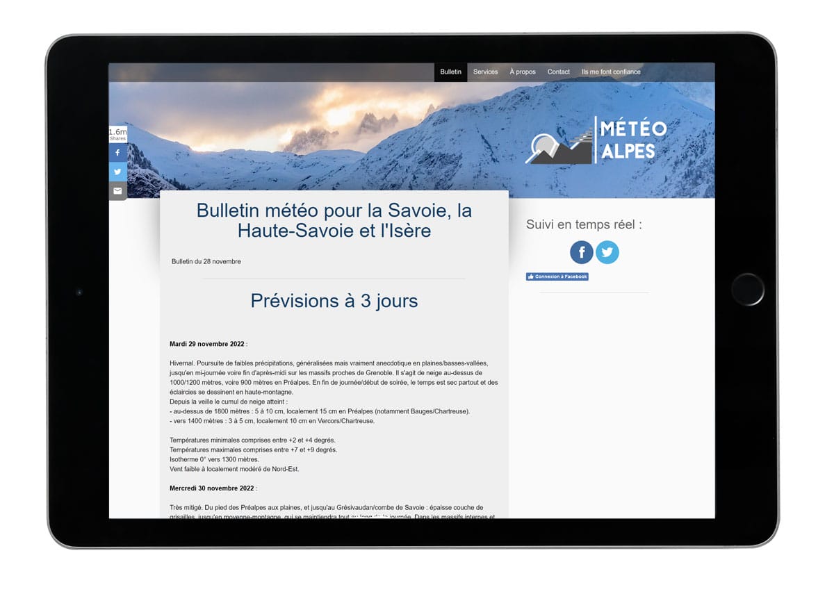 Météo Alpes