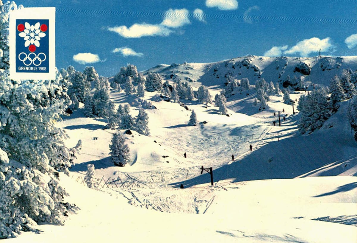 Piste de Casserousse à Chamrousse