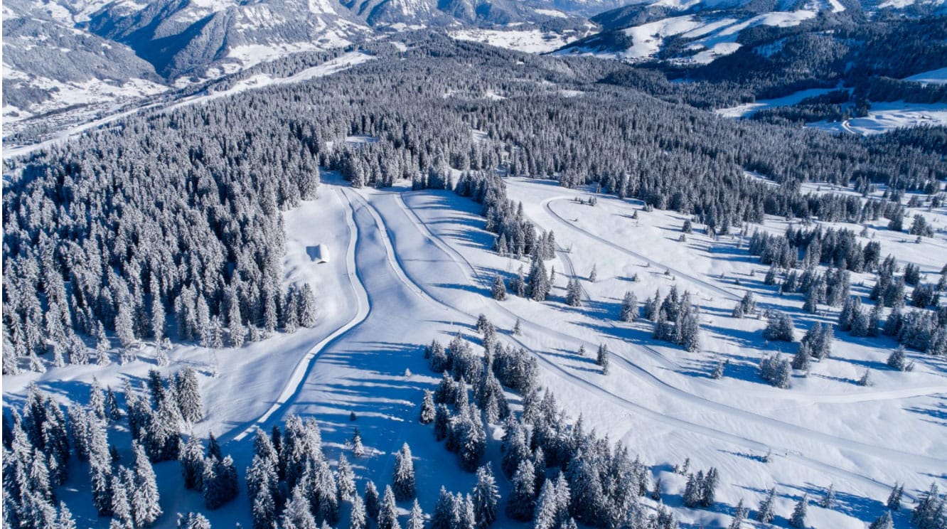 Pistes de ski de fond de Les Saisies