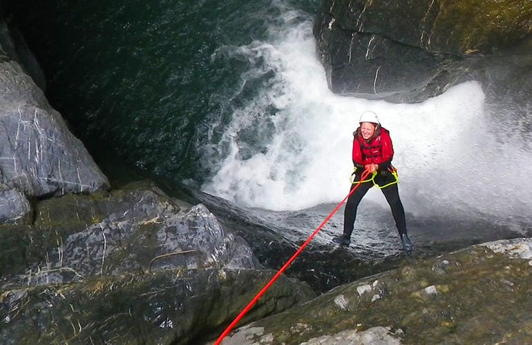 Canyoning à La Léchère en Tarentaise