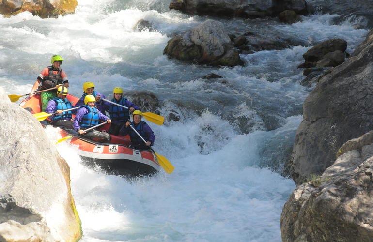 Rafting sur le Guil