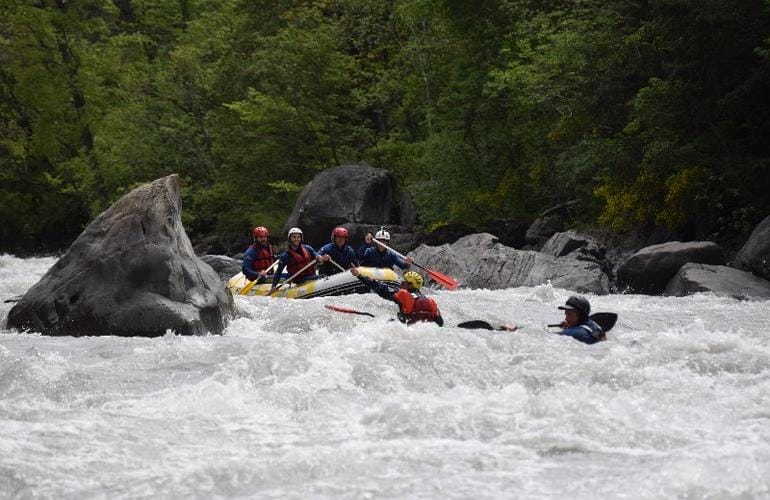Rafting sur l'Ubaye dans les Alpes du Sud