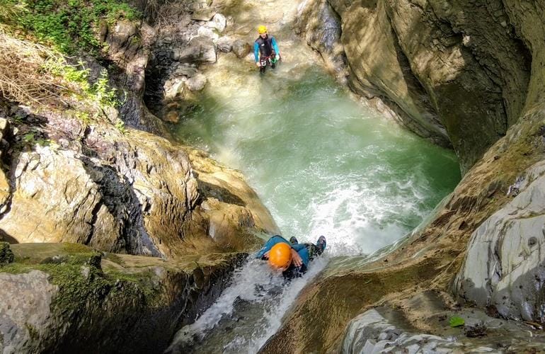 Canyoning à Morzine, proche de Thonon et Évian