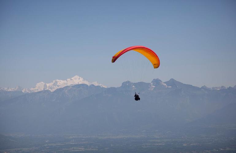 Baptême de parapente au Touvet, proche de Grenoble