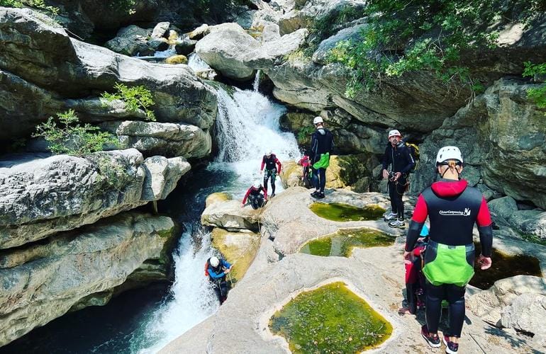 Canyoning dans les Gorges du Loup