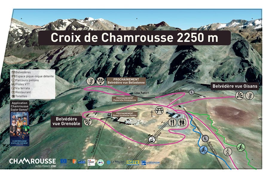 La Croix de Chamrousse, la grande nouveauté de l'été 2023