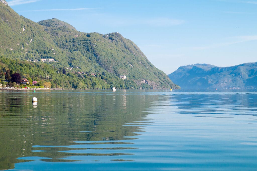 Le lac du Bourget en mai