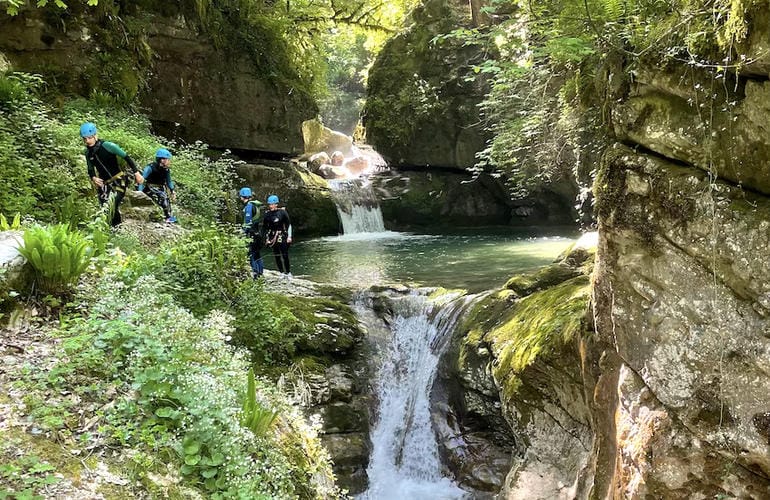 Canyoning des Ecouges, proche de Grenoble