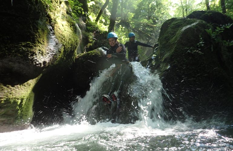 Le canyoning du Furon est un site incontournable proche de Grenoble