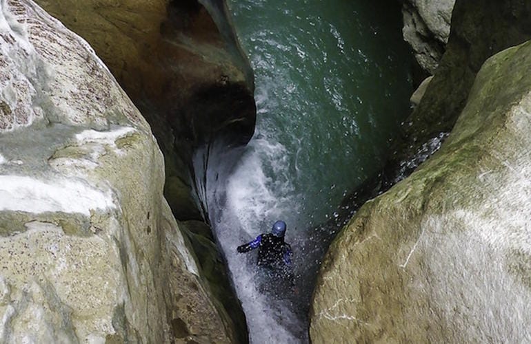 Canyoning de Riolan, proche de Nice