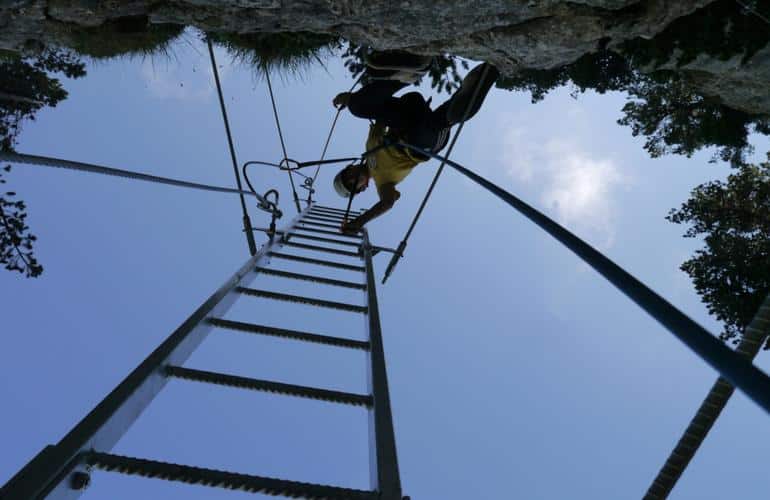 via ferrata de la Sambuy