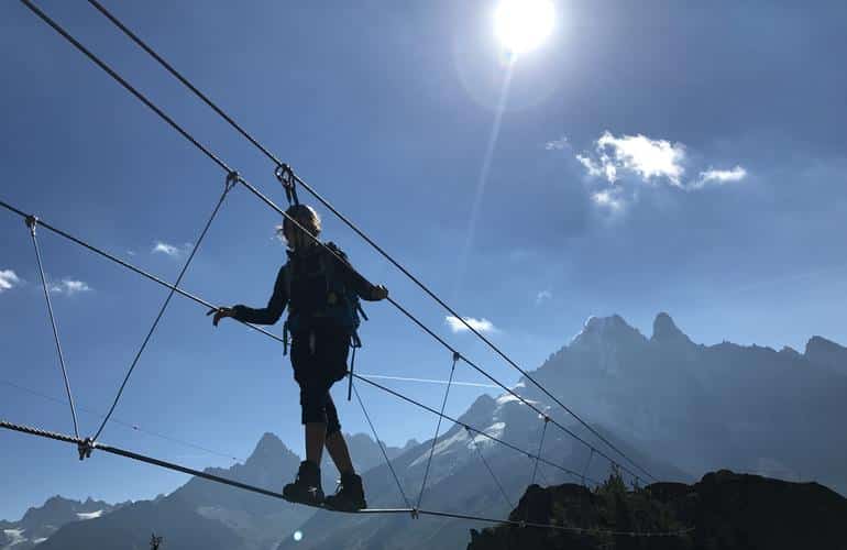 via ferrata de Chamonix