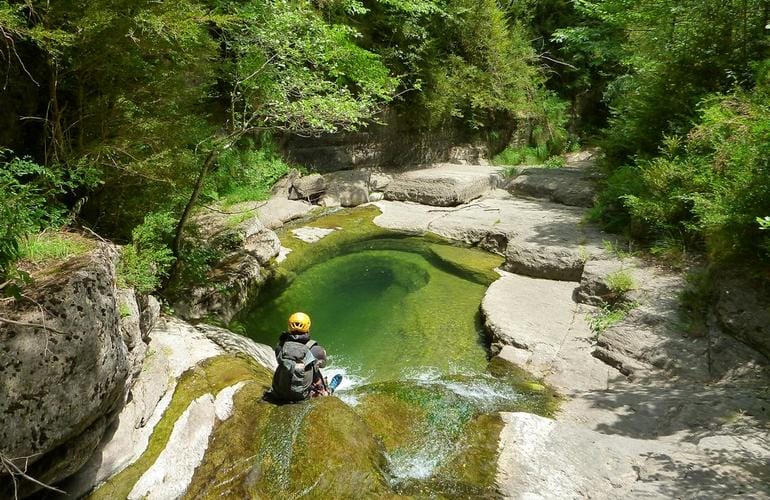 Canyoning du Riou de la Bollène dans les Alpes du Sud
