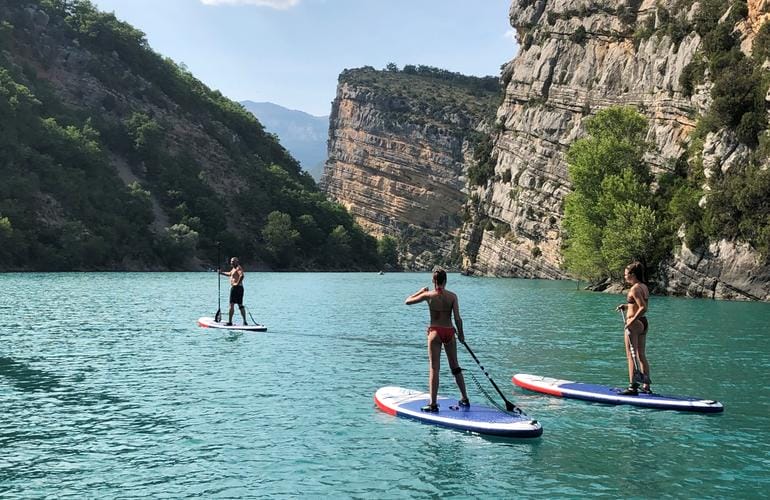 Stand up paddle sur le Verdon