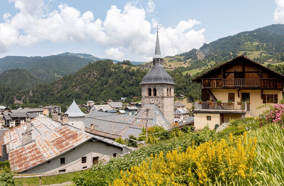 Village de Beaufort en été