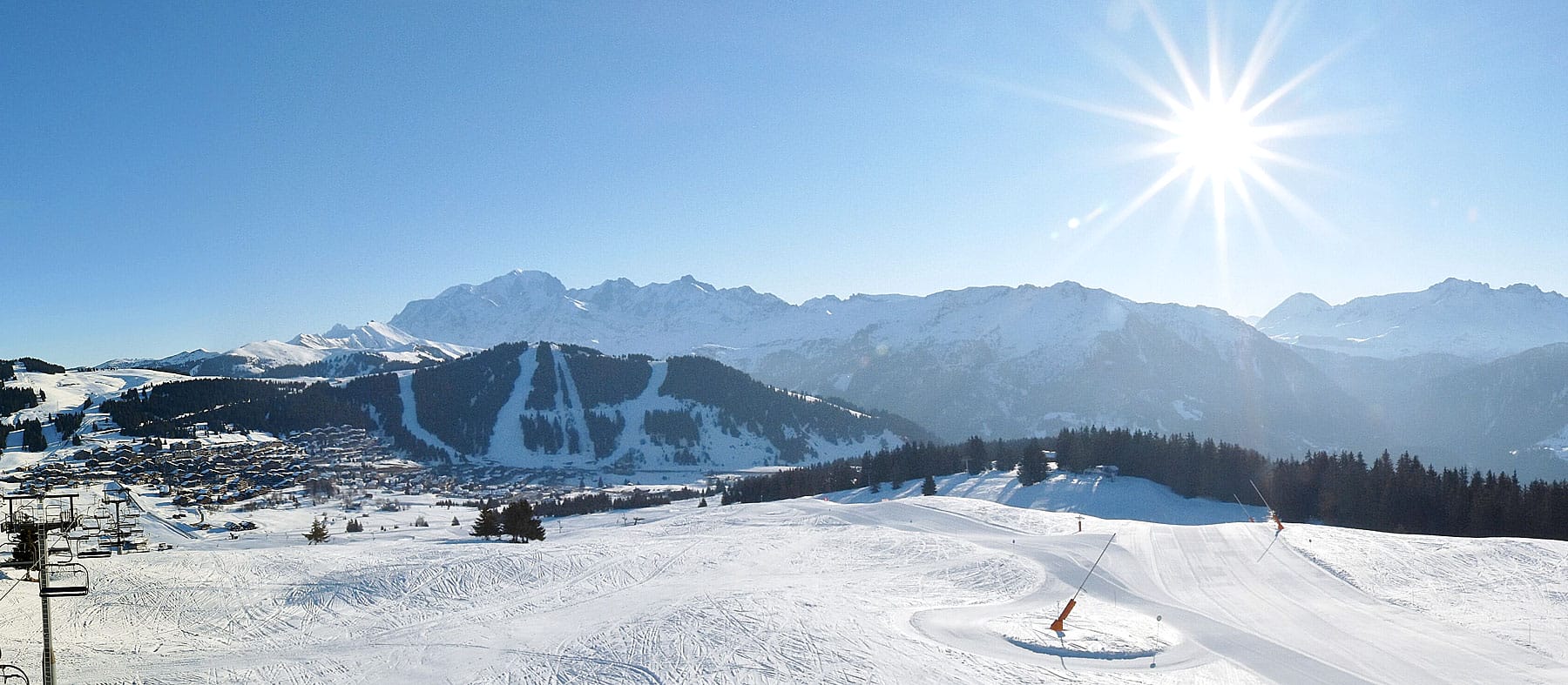 Webcam Les Saisies en hiver au Manant