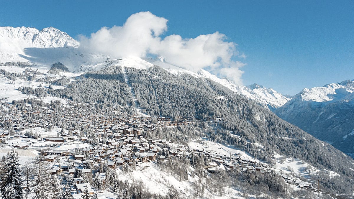 Verbier, la grande station la plus proche de la France