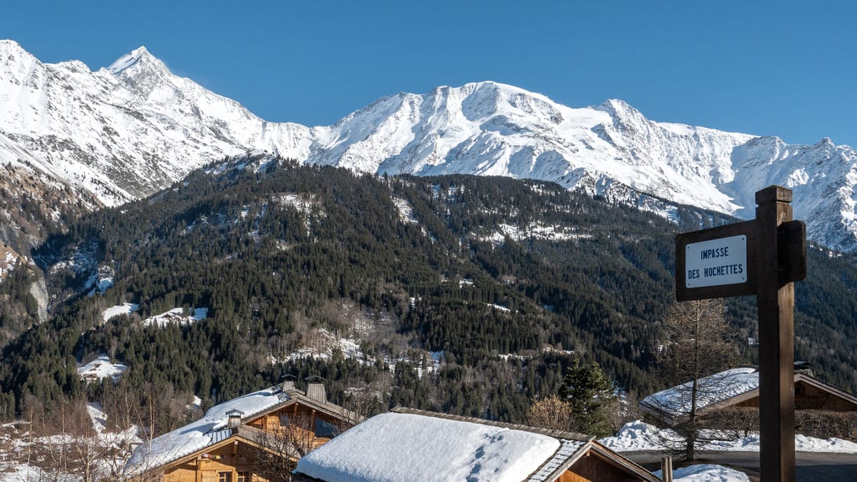 Paysages de Saint Nicolas de Véroce en hiver par Francois, Adobe Stock